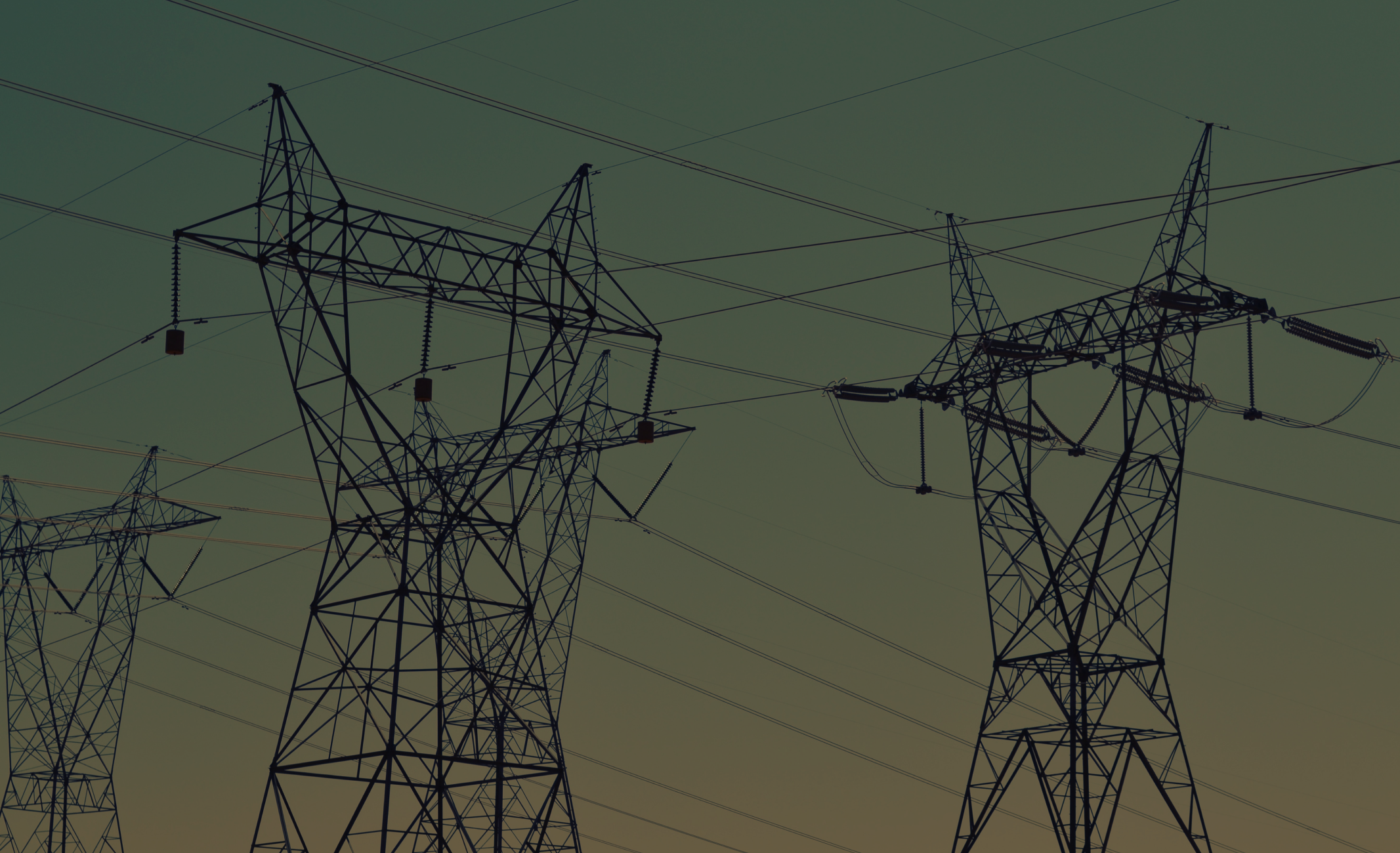 Electric High Voltage Transmission Tower